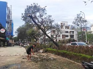 ダナン台風被害2022年9月